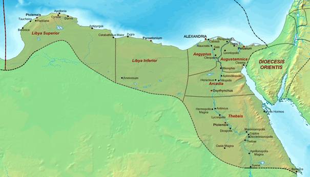 Afbeeldingsresultaat voor provincias de egipto