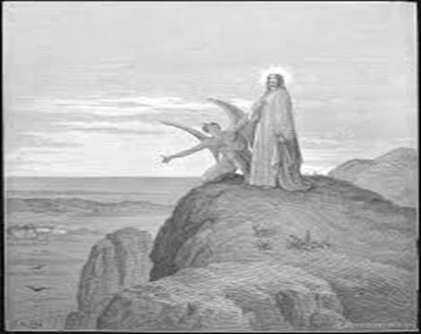 Gustave Dor: De verzoeking van Jezus door de duivel | bijbel en kunst